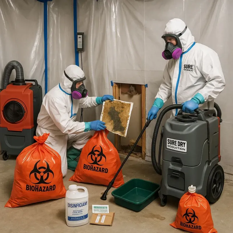 Contaminated Water Handling Protocols process in Van Wert County, OH